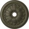 Ekena Millwork Tomango Egg & Dart Medallion (Canopies up to 6 3/4"), 27 7/8"OD x 3 7/8"ID x 2 1/2"P, Witch Hazel CM27TOWHF - alternate 1